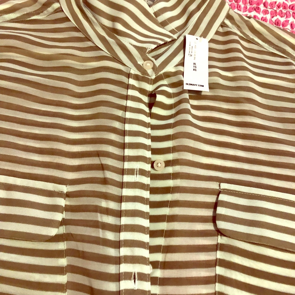 Old Navy blouse...never warm.